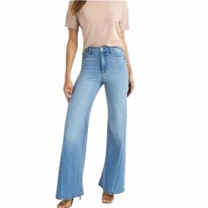 Sofia Jeans by Sofia Vergara  Margot Wide Leg‎ High Rise Jeans Size 6 Short